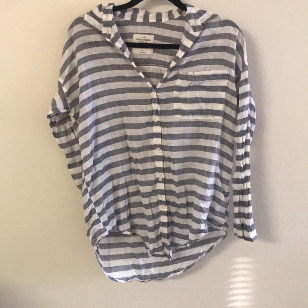 Button down collar shirt